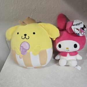 My Melody & Pompompurin Plush Bundle